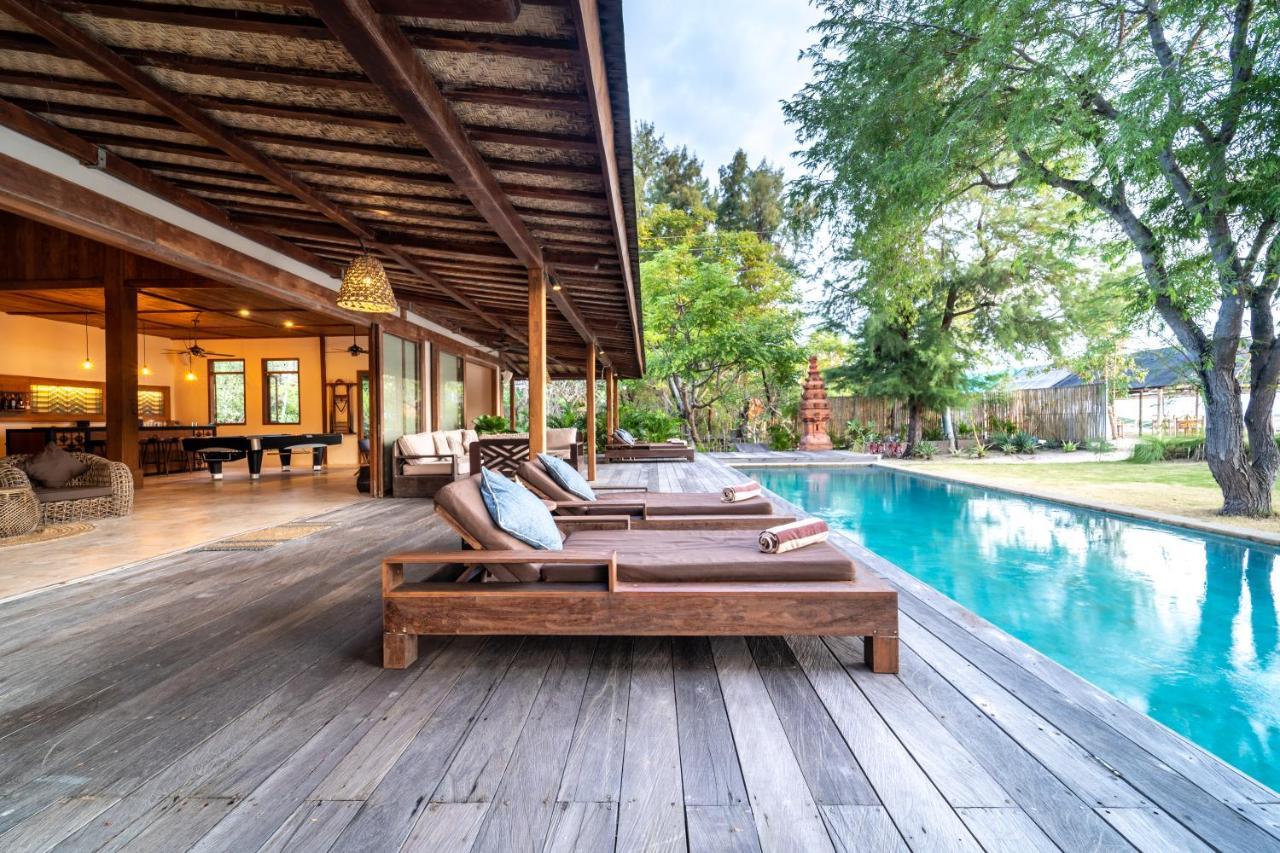 Villa Pulau Cinta Boutique Suites Gili Meno Exteriör bild